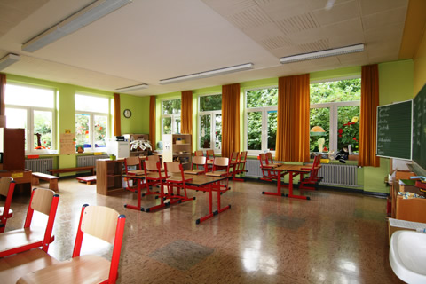 Klassenzimmer in Ahlsen
