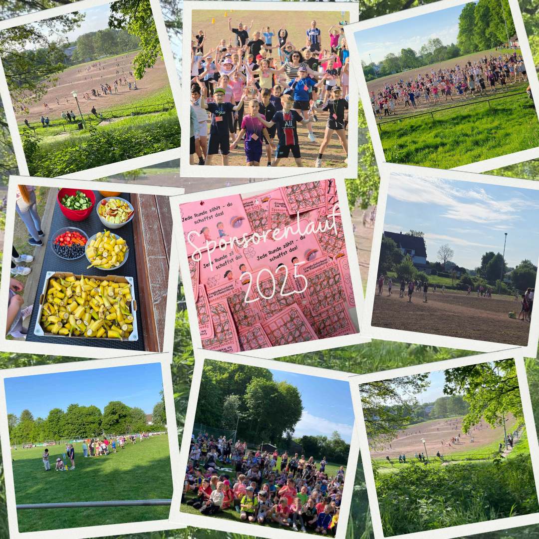 Collage Sponsorenlauf